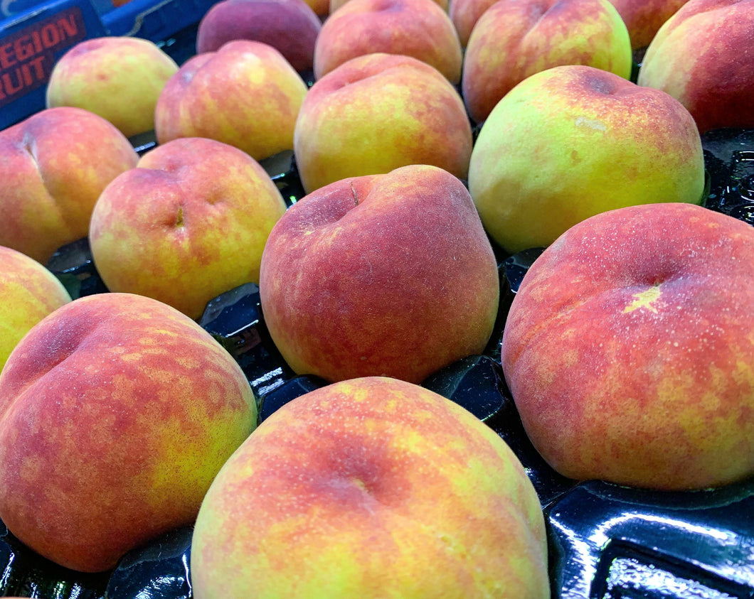 peach tray